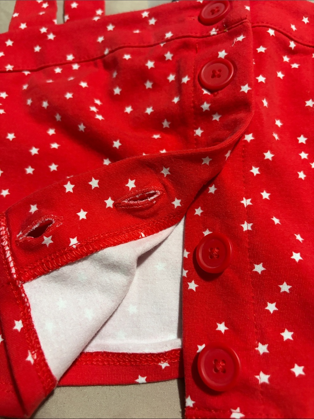 Forever 21 Red Top with White Star Print - Picture 8 of 12